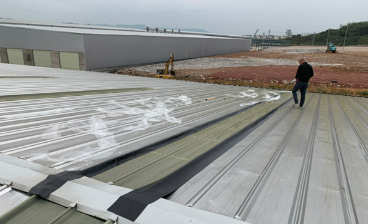 长兴厂房屋面防水维修案例